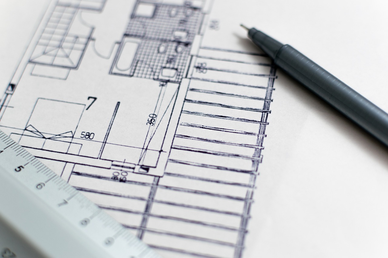 space planning floor plan drawing