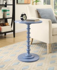 light blue table