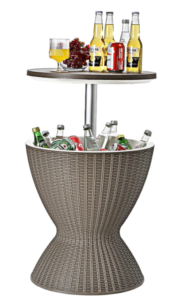 Outdoor cooler table