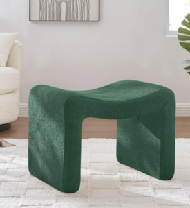 Green ottoman